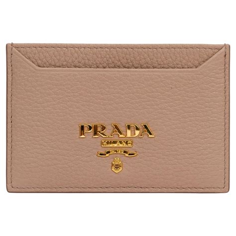 prada mini card holder